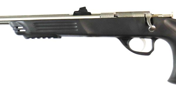 Crickett Adult Pstl 22LR 10.5" TB Blk/SS 1rd