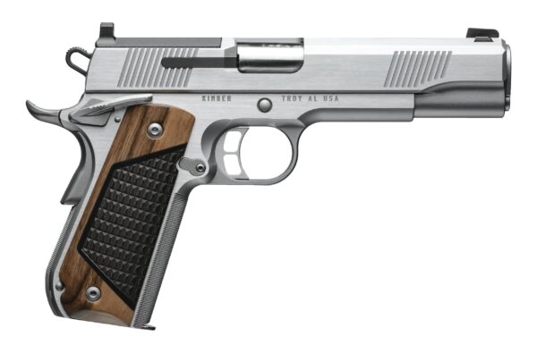 Stainless 45 ACP 5" OR SS/Wood G10 7rd