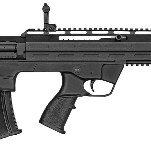 Tokarev USA 21000105 TBP 12 Gauge Semi-Auto 3" 5+1 18.50" Black Steel Barrel, Black Receiver w/Picatinny Rail, Black Bullpup Synthetic Stock