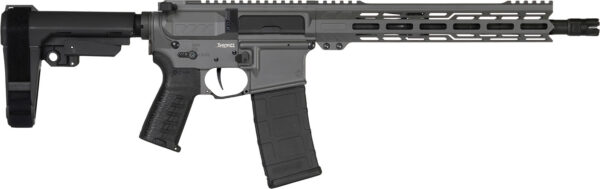 CMMG 30AB20FTNG Banshee MK4 300 Blackout 30+1 12.50" Black Nitride Medium Taper Threaded Barrel, EML 7" M-LOK Handguards, Tungsten Cerakote Aluminum Picatinny Rail Receiver, CMMG Zeroed Grips