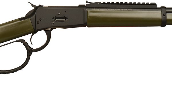 Gforce Arms GFLVR44OD Saddlehorn  44 Mag 10+1 16.50" Black Steel Barrel, Black Picatinny Rail Aluminum Receiver, Fixed Green Synthetic Stock