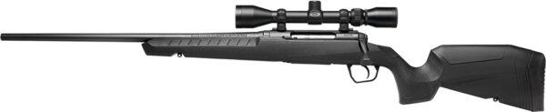 Savage Arms 32020 Axis XP Combo 25-06 Rem 4+1 22" Matte Black Button Rifled Barrel, Matte Black Drilled & Tapped Carbon Steel Receiver, Fixed Sporter Black Synthetic Stock, Weaver 3-9x40mm, Left Hand