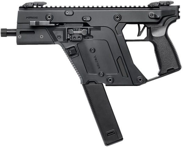 Kriss USA KV103PBL00 Vector SDP Gen3 10mm Auto 33+1 5.50" Black Nitride Threaded Barrel, M-LOK Handguard, Black Picatinny Rail Receiver & Rear, Black Polymer Grip, Ambidextrous, Glock Mag Compatible