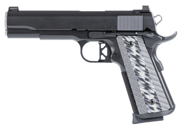 Dan W VALOR 45ACP Blk TrNS G10 Grip 8Rd