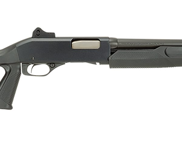 Stevens 19495 320 Security 12 Gauge 3" 5+1 18.50" Matte Blued Carbon Steel Barrel/Rec., Matte Black Fixed Pistol Grip Stock, Ghost Ring Sight Includes Fixed Cylinder Bore Choke