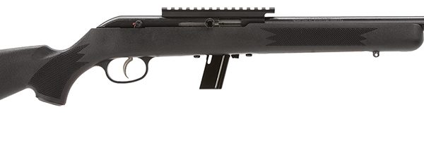 Savage Arms 45110 64 FV-SR Full Size 22 LR 10+1 16.50" Matte Black Heavy Barrel, Matte Black Picatinny Rail Carbon Steel Receiver, Matte Black Fixed Synthetic Stock, Right Hand