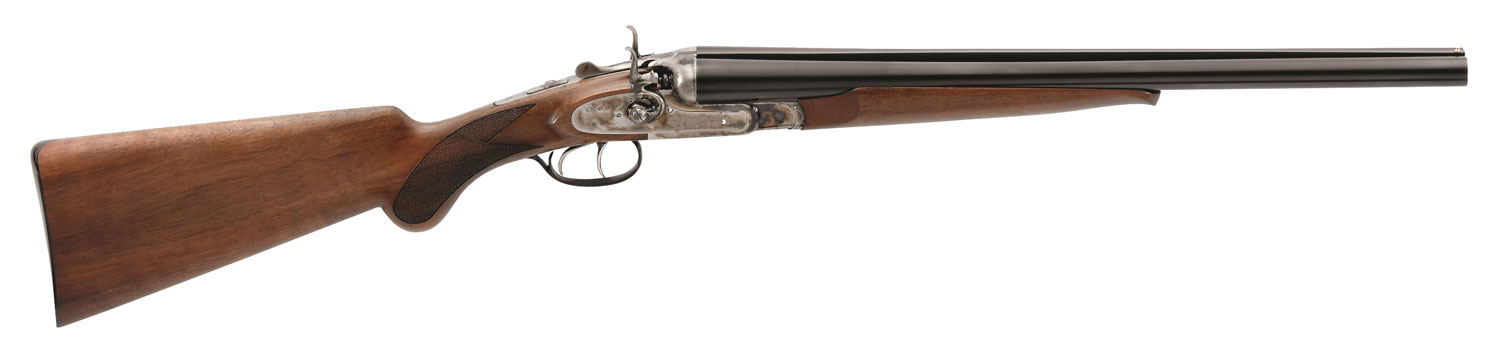 Taylors & Company 210114 Wyatt Earp 12 Gauge with 20" Barrel, 2.75" Chamber, 2rd Capacity, Color Case Hardened Metal Finish & Walnut Stock Right Hand (No Stamp)