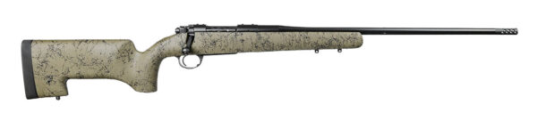 Kimber Mfg, Inc 3000927 Mountain Acsent Peak 300 Win Mag 4+1 26" Match Grade Threaded Barrel, Aluminum Receiver, Fixed Aluminum/Carbon Fiber Stock