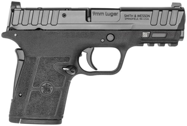 Smith & Wesson 13733 Equalizer  Micro-Compact 9mm Luger 10+1 3.68" Black Armornite Steel Barrel, Optic Ready/Serrated Slide, Black Polymer Frame w/Picatinny Rail, Black Textured Polymer Grips