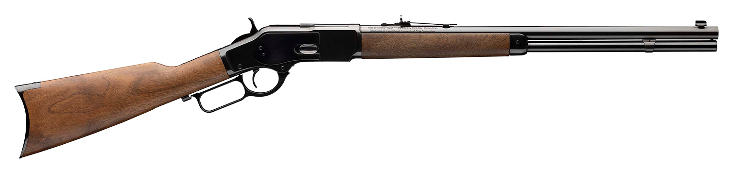 Winchester Guns 534200137 Model 1873 Short Rifle 38 Special, 357 Mag 10+1 Cap 20" Brushed Polish Blued Rec/Barrel Satin Oiled Walnut Fixed Straight Grip Stock Right Hand (Full Size)