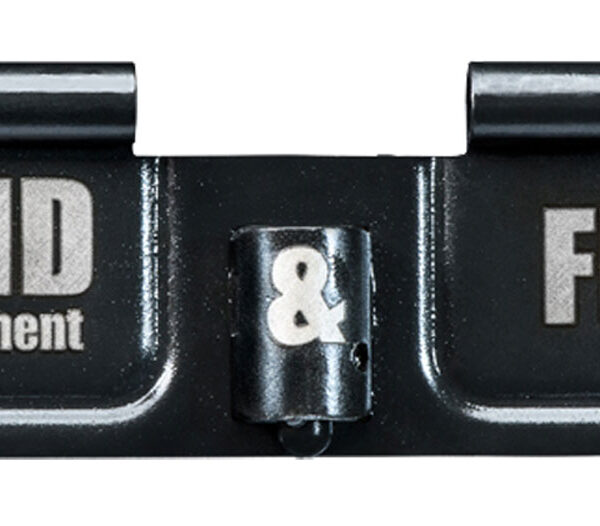 Phase 5 Weapon Systems EPCSTAND Ejection Port Door AR-15 Black Parkerized Steel 3.10" Engraved "Stand & Fight"