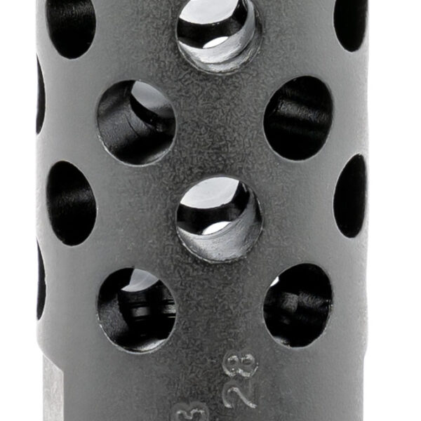 Ruger 90486 Radial Ported Muzzle Brake AR-15 5.56 45mm NATO Black Oxide Steel with 1/2"-28 tpi Threads, 1.75" OAL & .75" Diameter