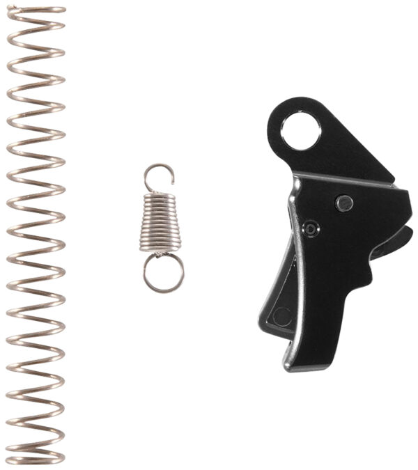 Apex Tactical 115112 Action Enhancement  Curved Trigger w/ 5-5.50 lbs Draw Weight & Black Finish for Springfield Hellcat