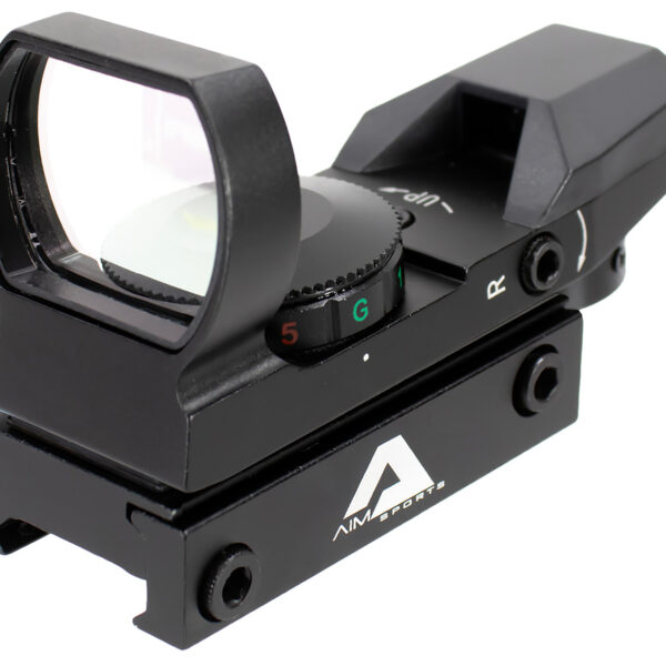 Aim Sports RT4S01 Reflex Sight Special Ops Edition Matte Black 1x 24mm x 34mm Red/Green Multi Reticle