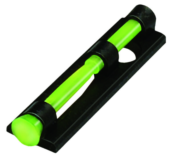 HiViz PM1002 CompSight Bead Replacement Front Sight  Black | Green/Red/White Fiber Optic Front Sight Universal Threads