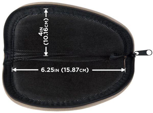 Allen 728 Pistol Case  8" Long Green Earth Tone Holds Handgun Endura