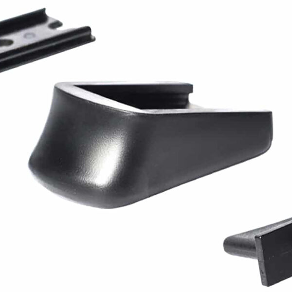 Mec-Gar F42090SET Finger Rest Set  made of Polymer & Steel with Blued Finish for Walther PP, PPK & PPK/S Magazines