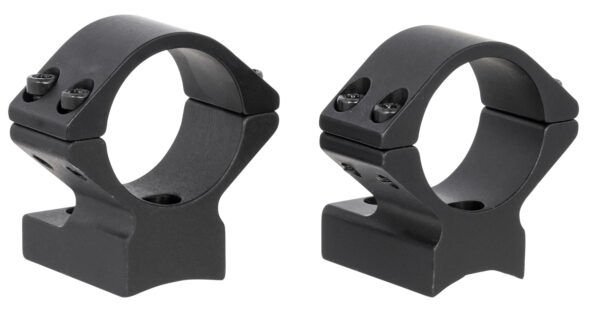 Talley 930765 Scope Mount/Ring Combo  Black Aluminum 1" Tube Winchester XPR Low Rings 0 MOA