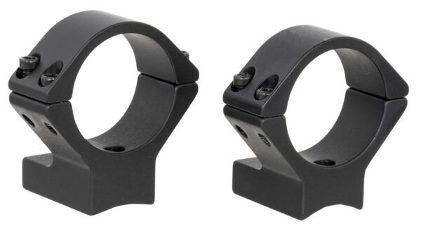 Talley 730702 Scope Mount/Ring Combo  Black Aluminum 30mm Tube Winchester Model 70 Low Rings 0 MOA
