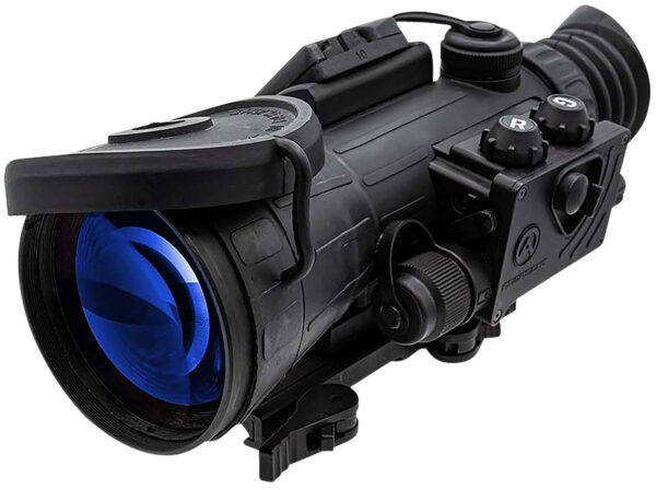 Armasight NRWVULCAN4G9DA1 Vulcan  Night Vision Riflescope Black 4.5x108mm Gen 3 Red on Green/White Circle w/Dot Reticle