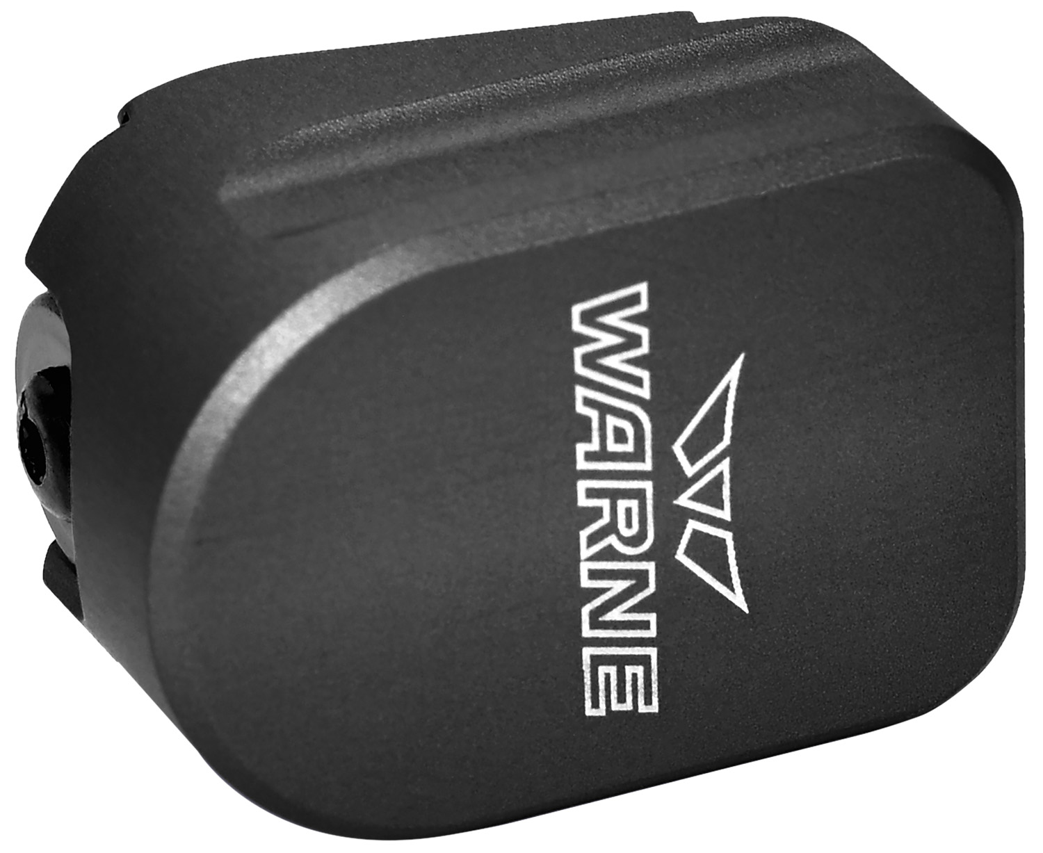 Warne 3306 Magazine Extension  Black, +3 (9mm Luger), +4 (40S&W), for S&W M&P 9/40