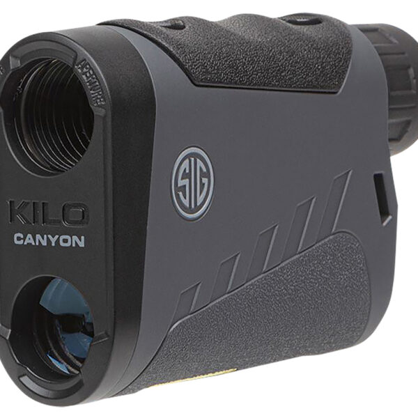 Sig Sauer Electro-Optics SOKCN606 Kilo Canyon  Black/Gray Black Rubber Armor 6x22mm 3000 yds Max Distance LED Display