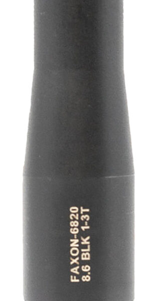 Faxon Firearms 700B863N16NMQ RemAge Modified Light Palma 8.6 Blackout 16" Target Crown Steel QPQ Black Nitride 416R Stainless Steel Barrel