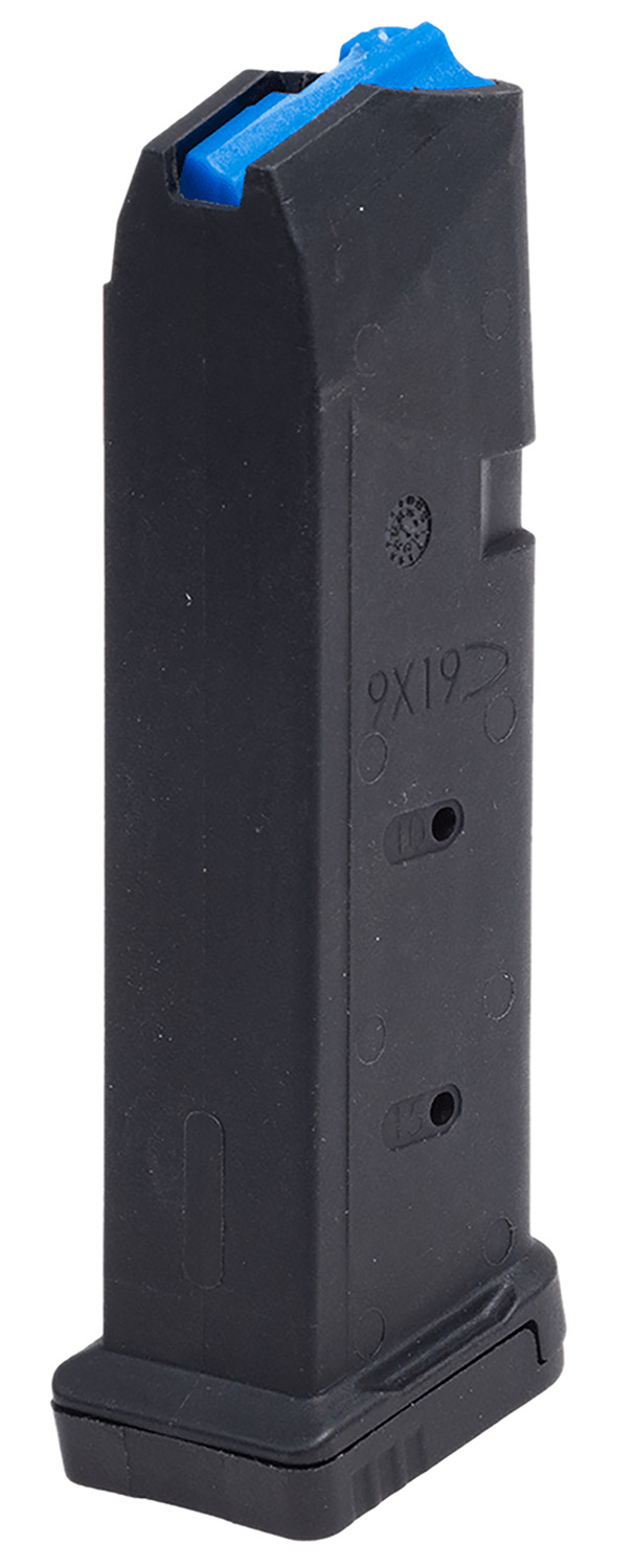 Leapers RBTGL915   15rd 9mm Fits Glock Black Polymer/Steel