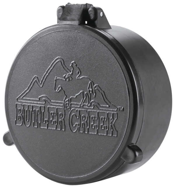 Butler Creek 30035 Flip-Open Objective Scope Cover 34mm Obj. Size 03 Black Polymer