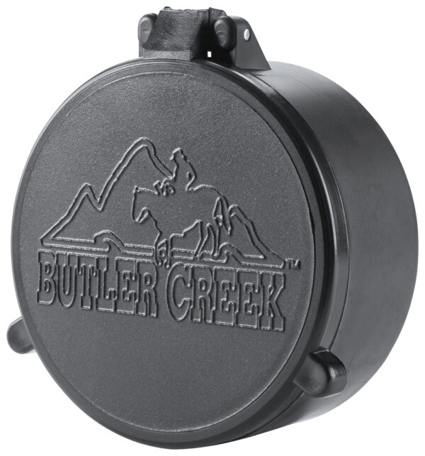 Butler Creek 30020 Flip-Open Objective Scope Cover 31mm Obj. Size 02 Black Polymer