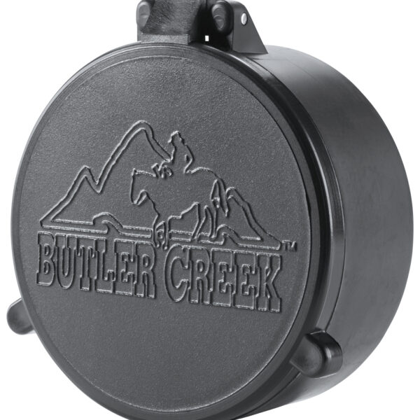 Butler Creek 30025 Flip-Open Objective Scope Cover 30mm Obj. Size 02A Black Polymer