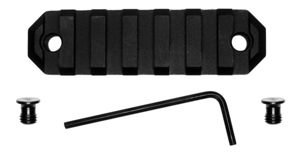 GrovTec US Inc GTSW228 3 Inch 7 Slot Keymod  Black Anodized