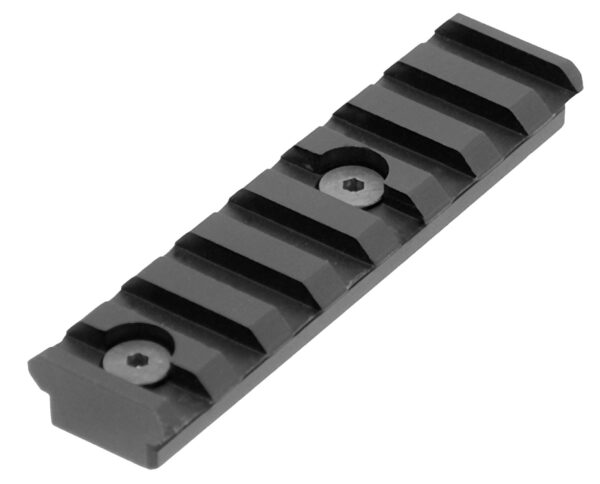 UTG Pro MTURS04M 3.14" KeyMod Picatinny Rail Section 8 Slots  Black Anodized