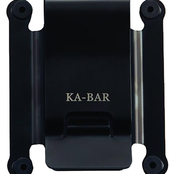 Ka-Bar 1480CLIP Belt Clip For Ka-Bar TDI/Hinderer/Becker, Black Metal
