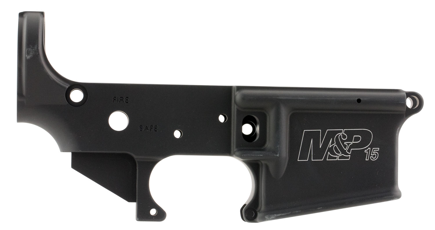 Smith & Wesson 812000 Receiver  223 Rem/5.56x45mm NATO 7075-T6 Aluminum Black for S&W M&P15