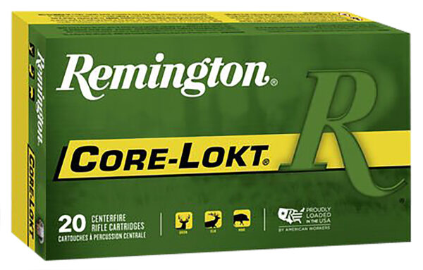 Remington Ammunition 29487 Core-Lokt  7mmRemMag 150gr Pointed Soft Point Core-Lokt 20 Per Box/10 Case