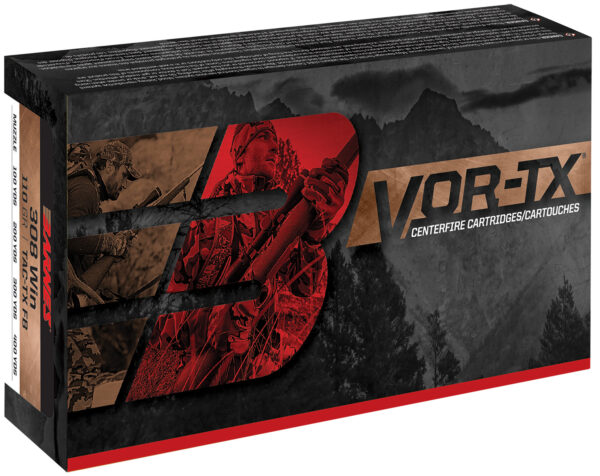 Barnes Bullets 21579 VOR-TX Rifle 45-70Gov 300gr Barnes TSX Flat Nose 20 Per Box/10 Case