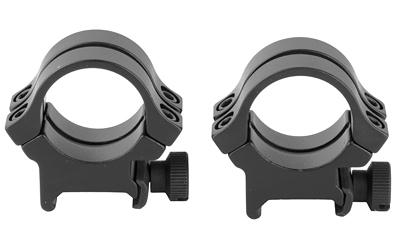 WEAVER QUAD LOCK RNGS 1" HI MBLK