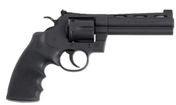 Python .357 Mag 5" Trit Blued/Blk Hogue 6rd