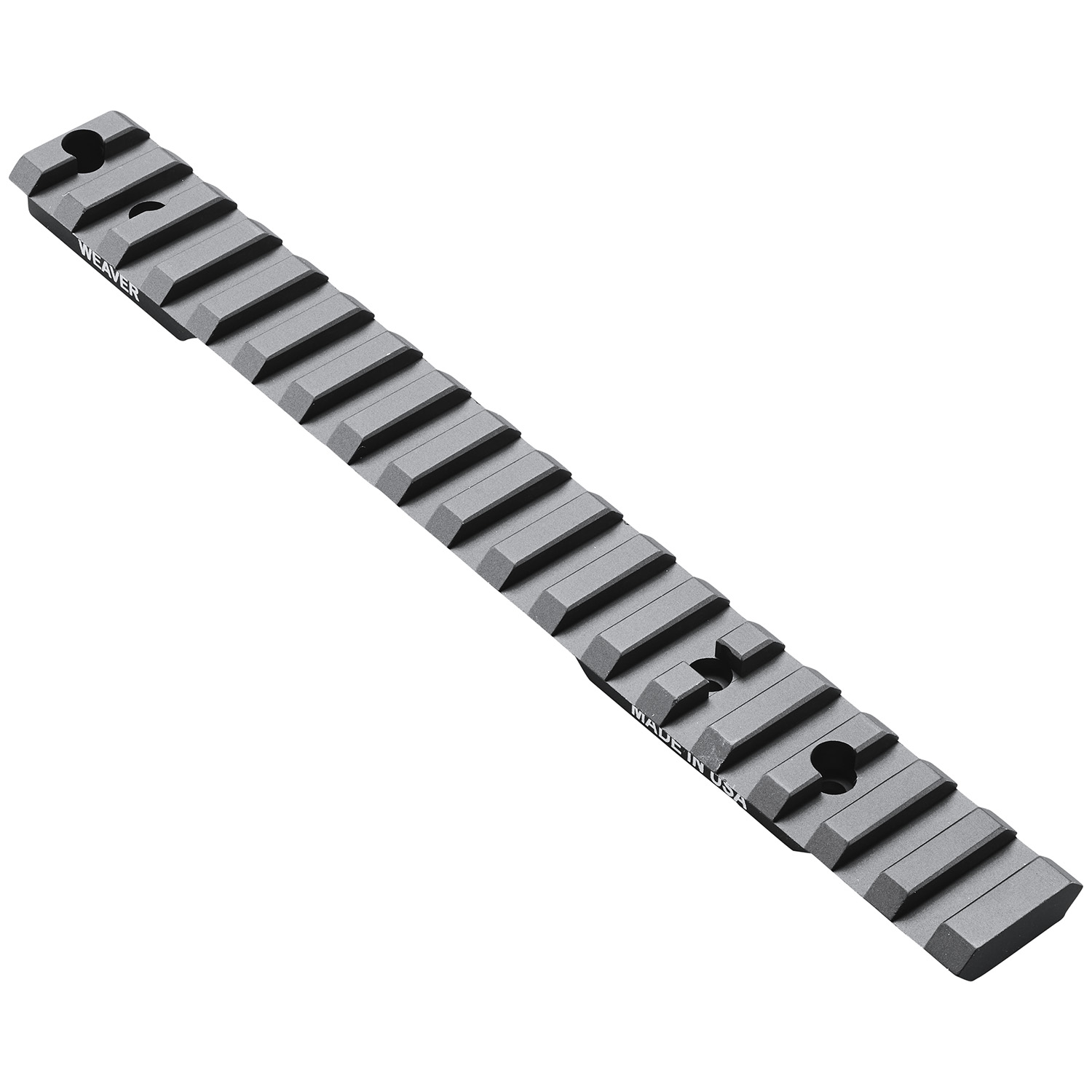 Weaver Mounts 99501 Multi-Slot Base  Black Anodized Aluminum Remington 700/Howa 1500 Rifle Long Action