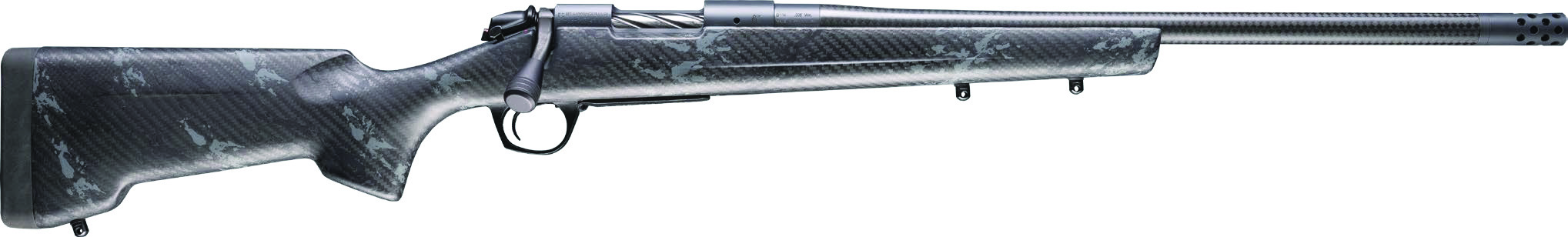 B-14 Crest CIMA CF .22-250 20" Blk/Gry 4rd