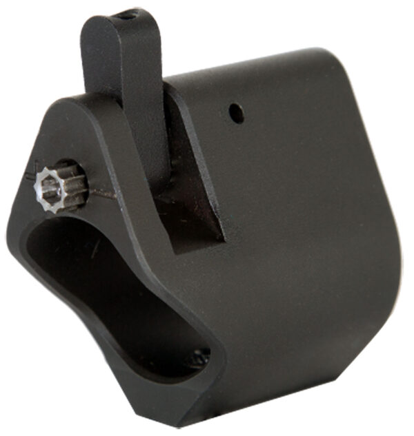 Seekins Precision 0011510067 Select Adjustable Gas Block .875" Steel Black Melonite