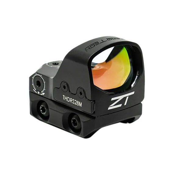 Zero Tech Optics THDRS28ML  Thrive HD Black 1x 28mm x 20mm