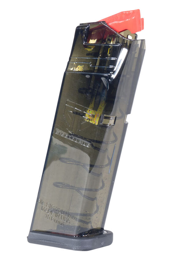 ETS Group OMGSG932015 Omega  15rd 9mm Fits Sig P320 Translucent Smoke