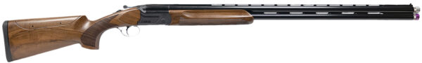 Fierce Firearms FA1230LHAC Alpha  Full Size 12 Gauge Break Open 2rd 30" Black Satin Cerakote Over/Under Vent Rib Barrel, Black Cerakote Steel Receiver, Adj Comb Oiled Turkish Walnut Stock, Left Hand