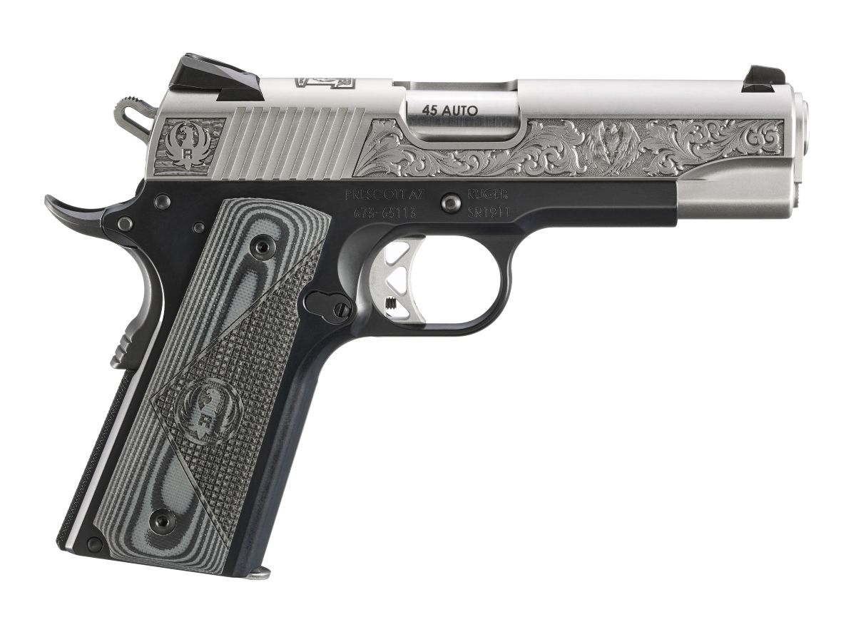 SR1911 LW Comm 45 Auto 4.25" SS Grey G10 7rd