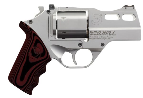 RHINO Rev 30SAR X 357Mag 3" SS/Blk MnClip 6rd