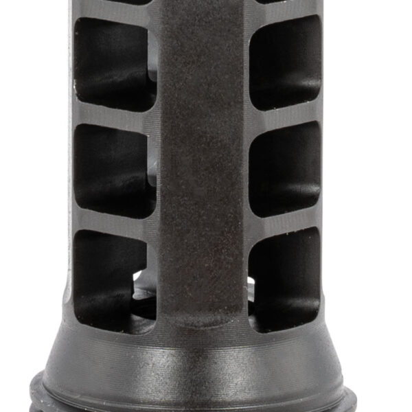 Huxwrx 1628 QD 762 Muzzle Brake Black with 1/2"-28 tpi Threads &  2.30" OAL for 30 Cal AR-Platform