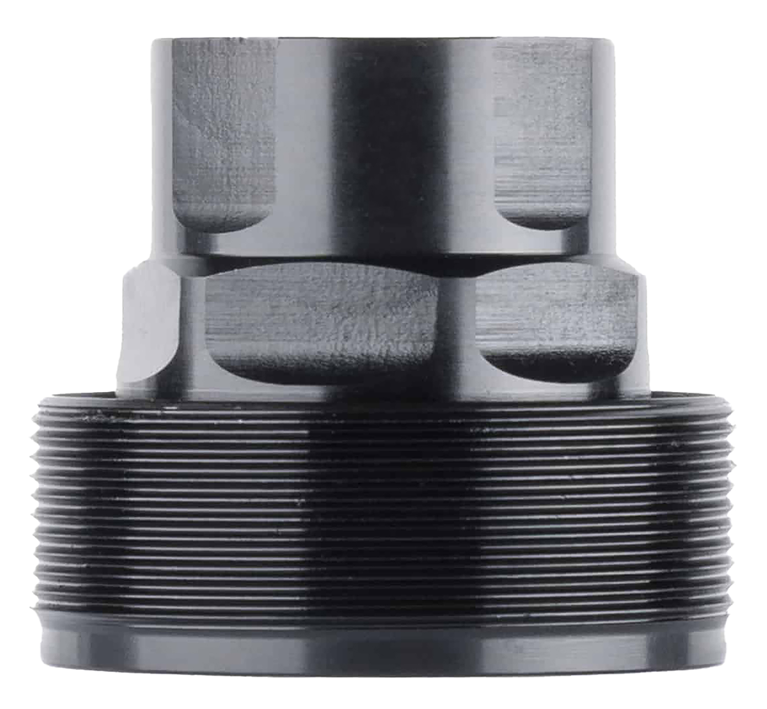 Dead Air WV210 Wolverine Thread Inserts Fits M14x1 LH Long Stainless Steel Black Nitride