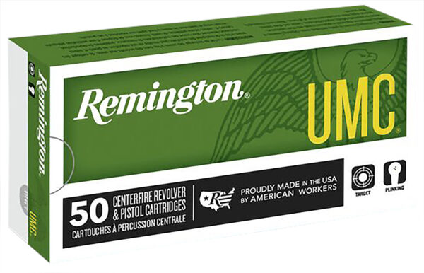 Remington Ammunition R23720 UMC  380ACP 95gr Full Metal Jacket 50 Per Box/10 Case